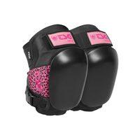 TSG Force 3 Knee Pads- Leopard Pink