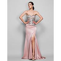 ts couture formal evening black tie gala dress vintage inspired trumpe ...