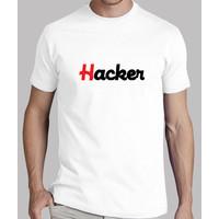 tshirt hacker - geek - hacking