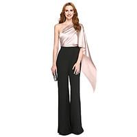 TS Couture Formal Evening Dress - Ivanka Style Celebrity Style Trumpet / Mermaid One Shoulder Floor-length Charmeuse Polyester withSide