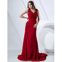 ts couture formal evening dress elegant plus size petite sheath column ...