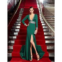 ts couture formal evening dress vintage inspired celebrity style sheat ...