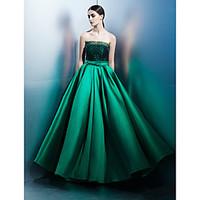 ts couture prom formal evening dress elegant a line strapless floor le ...