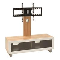 TTAP TVS1001 Munich 1050mm TV Cabinet in Oak VESA Swivel Bracket