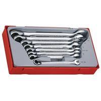 TT6508r Ratchet Comb Spanner Set 8pc