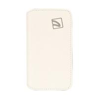 tucano libro flip leather case white galaxy s4