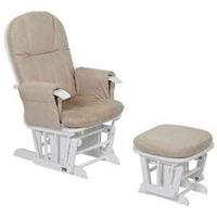 tutti bambini gc35 glider chair white