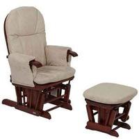 tutti bambini gc35 glider chair walnut