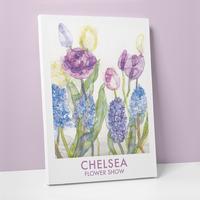 tulip hyacinths chelsea canvas