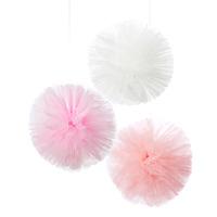 Tulle Pom Pom Decorations