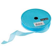 Turquoise Organza Ribbon