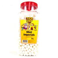 tuck shop mint imperials jar