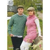 Tunic and Sweater in King Cole DK (4371)