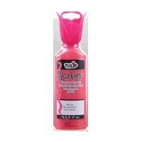 Tulip Fabric Paint Sparkles Red Hot 37ml