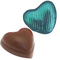 Turquoise Chocolate Hearts