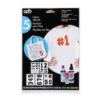 Tulip Numbers Sticky Stencils Kit