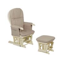 tutti bambini gc35 reclining glider chair vanilla