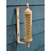 Tube Thermometer in Clay by Garden Trading
