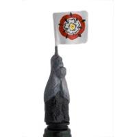 Tudor Rose Flag Wine Stopper & Cake Decoration