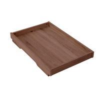 tutti bambini milan cot top changer in walnut