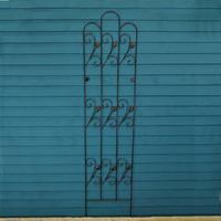 tulip design metal trellis 180cm x 40cm by gardman