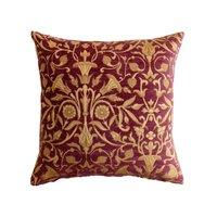 Tudor Red & Gold Tapestry Cushion