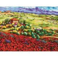 Tuscan Poppies Needlepoint Kit-14\