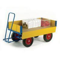 TURNTABLE TRAILER 1200 X 600 SOLID TYRES, 350KG