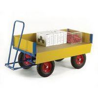 TURNTABLE TRAILER 1200 X 600 PNEMATIC TYRES, 500KG