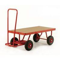 TURNTABLE TRAILER 1200 X 600 PNEMATIC TYRES, 500KG