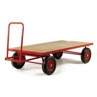 TURNTABLE TRAILER 1200 X 600 SOLID TYRES, 500KG