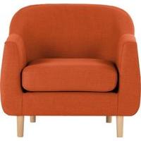 Tubby Armchair, Burnt Orange