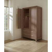 Tutti Bambini Milan Wardrobe-Walnut