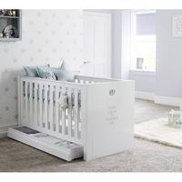 Tutti Bambini Sovereign Cot Bed-High Gloss White