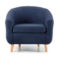 Turin Blue Tub Chair