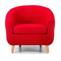 Turin Red Tub Chair
