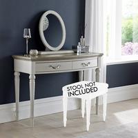 tuscany grey washed oak soft grey dressing table