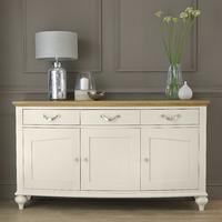 Tuscany Pale Oak & Antique White Wide Sideboard