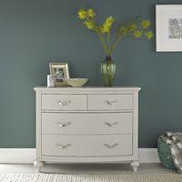 Tuscany Soft Grey 2+2 Drawer Chest