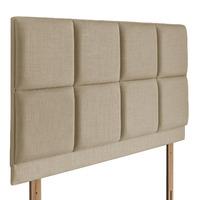 Turin Upholstered Headboard - Small Single - Sand