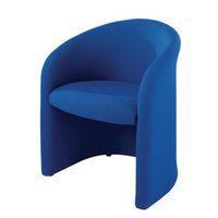 TUB RECEPTION CHAIR G5 ROYAL BLUE WOOD/FABRIC