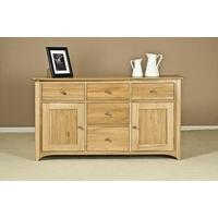 Tuscany Oak Dresser Base - 4ft 6in