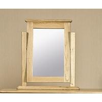 Tuscany Oak Dressing Mirror - Single