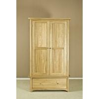 Tuscany Oak Wardrobe - 1 Drawer