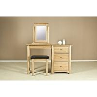 Tuscany Oak Dressing Set - Single Pedestal