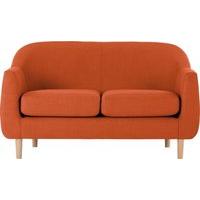 Tubby 2 Seater Sofa, Burnt Orange