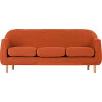 Tubby 3 Seater Sofa, Burnt Orange