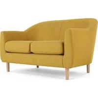 Tubby 2 Seater Sofa, Retro Yellow