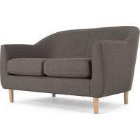 Tubby 2 Seater Sofa, Pewter Grey