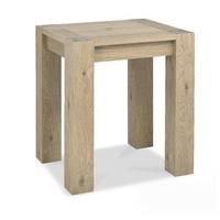 Turin Aged Oak Lamp Table